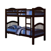 Heartland Espresso Twin/Twin Bunk Bed Model 2554 By ACME Furniture